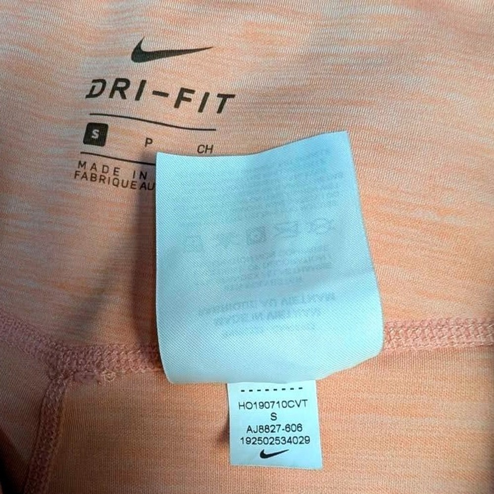 NIKE ~ ONE TIGHT FIT DRI FIT SMOOTH KNIT TRAINING TIGHTS ~ AJ8827-606 ~ Small - Picture 6 of 10